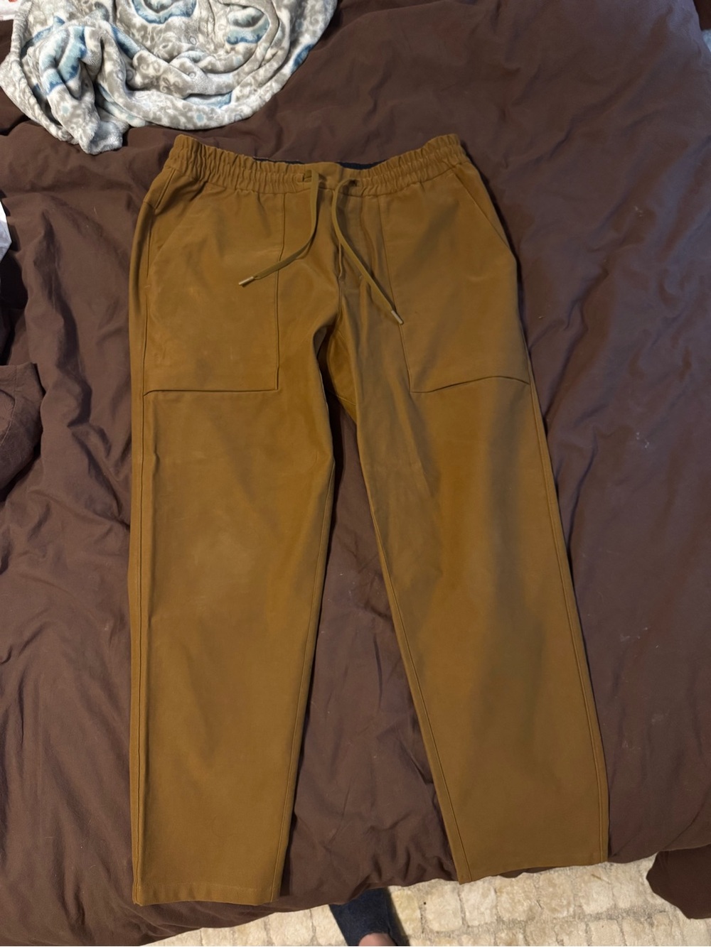 lululemon athletica Men's Brown Drawstring Sweatpants